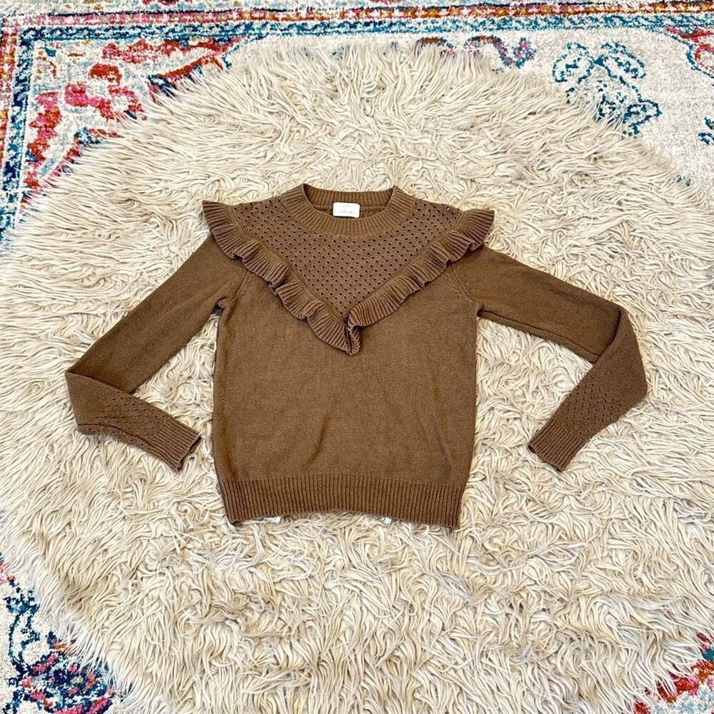 Wilfred ruffled sweater size XS View 3